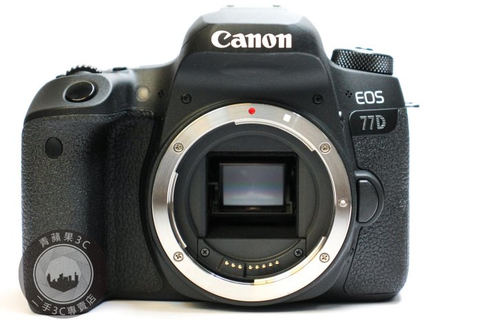 【台南橙市3C】CANON EOS 77D 單機身 單眼相機 APS-C 快門 118xx次  二手單眼 二手相機 #96361