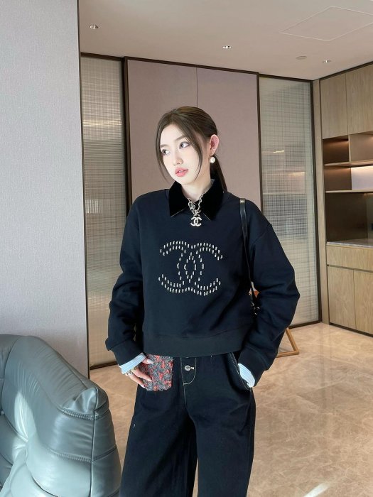 A*A様 CHANEL シャネル ココマーク クロップド Tシャツ チビT ピン CHANEL - CHANEL 95P PO5010 ココマーク クロップド チビTシャツ
