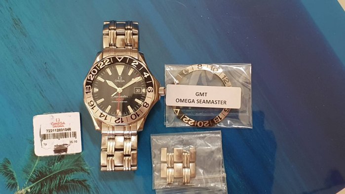 [蟻蕉榴]  Omega Seamaster 海馬 GMT 50周年紀念款