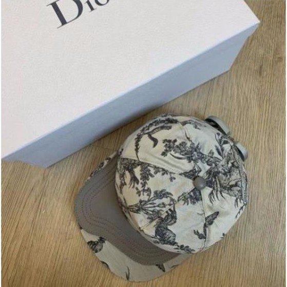 Dior men homme 棒球帽 絲質皮革 金屬釦 鴨舌帽 遮陽帽 造型帽