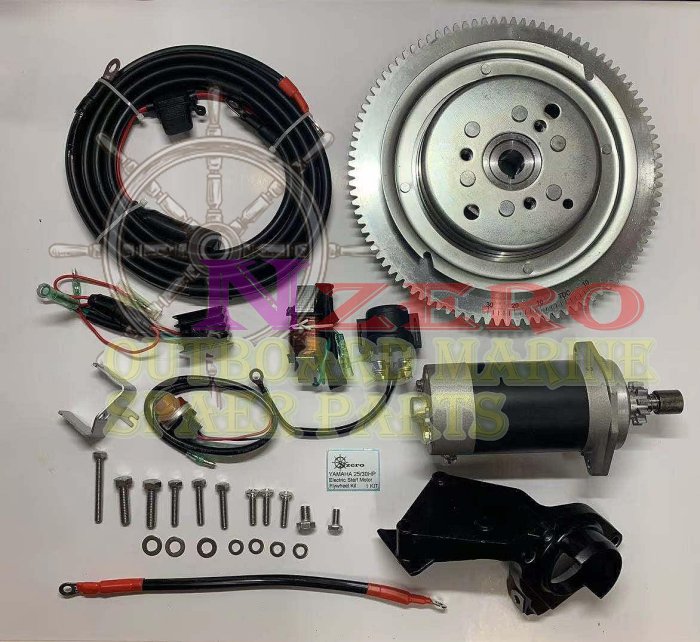 YAMAHA OUTBOAR 雅馬哈/東發船外機 電啟動套Electric Starter Motor Flywheel