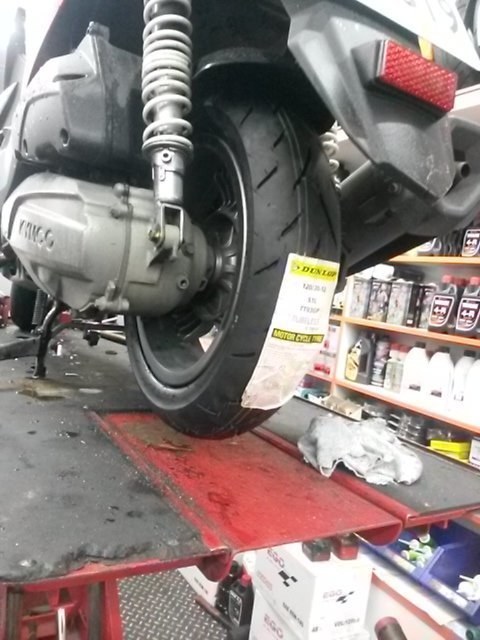 欣輪車業 DUNLOP 登祿普 TT93 120/70-12 安裝1900元 TT93GP