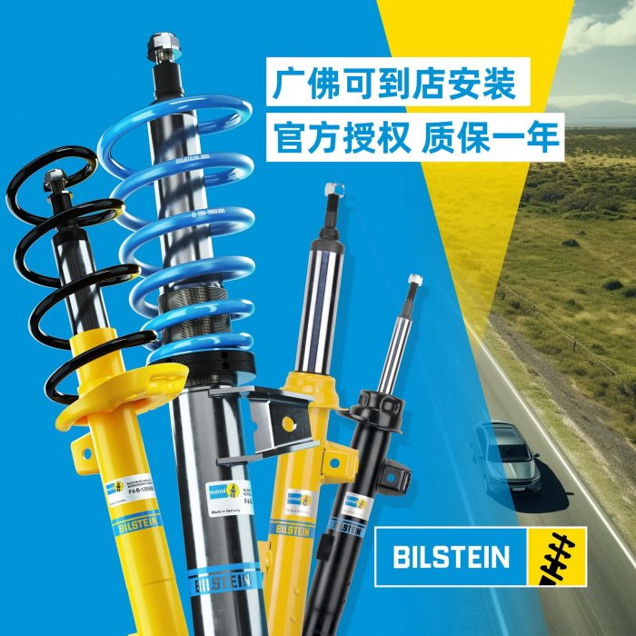 絞牙減震進口寶馬B12奔馳B16奧迪B8倍斯適登BilsteinB6改裝絞牙減避震器 現貨