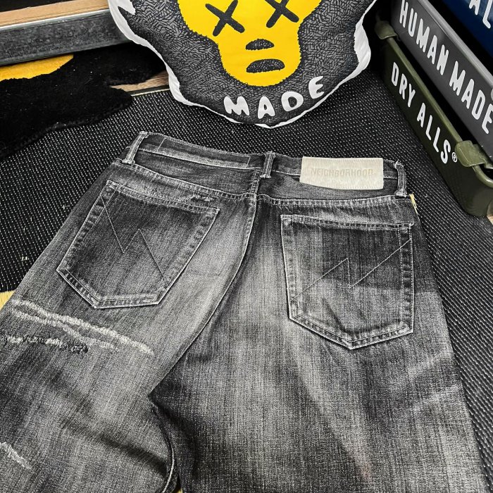 希望商店】NEIGHBORHOOD SAVAGE DENIM DP BASIC PANTS 23SS 復刻金鋼狼