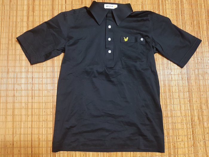(抓抓二手服飾) Lyie&Scott POLO衫 黑色 S (F41)