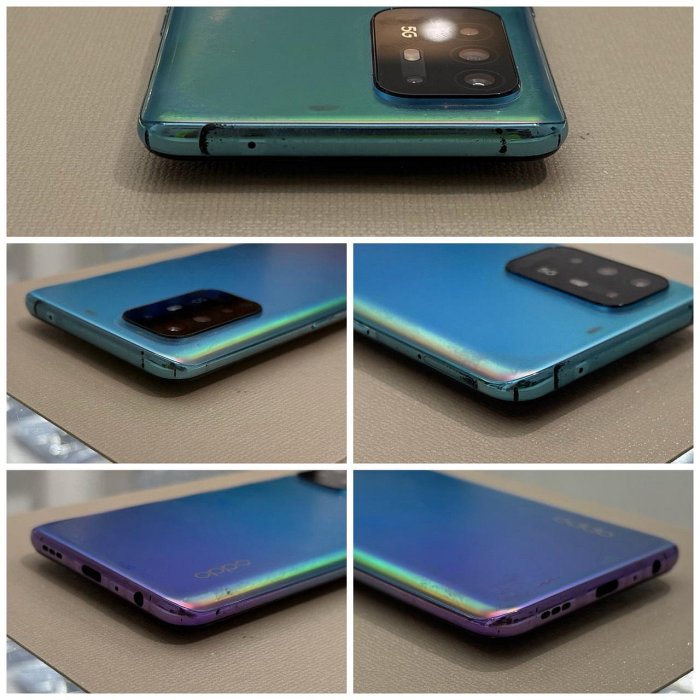 OPPO Reno5 Z 8+128G 二手機 宇宙藍 刷卡分期【米米瑞隆】高雄實體 可出租 C7359