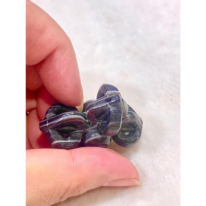 九頁岩天珠十字金剛杵藏傳佛教超老天珠天眼石細看很多眼在上面風化紋細