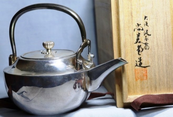 Yahoo!オークション 純銀 能作台灣｜NOUSAKU 尚美堂造純銀茶器一套十二