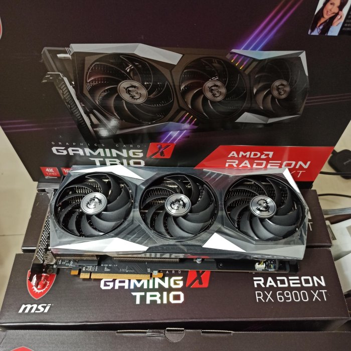 AMD RX6900XT 16G顯示卡/雙挖ETH+TON礦老闆最愛/21年12月出廠