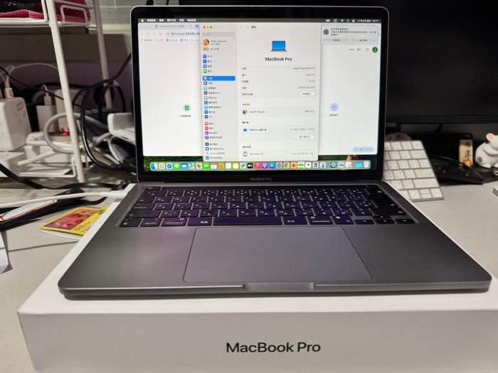 Apple MacBook PRO 13吋 M1 16G 2TB 2020年 日文鍵盤