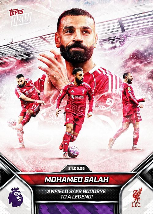 【Topps now】Mohamed Salah - 2025-26 Premier League - Card 203