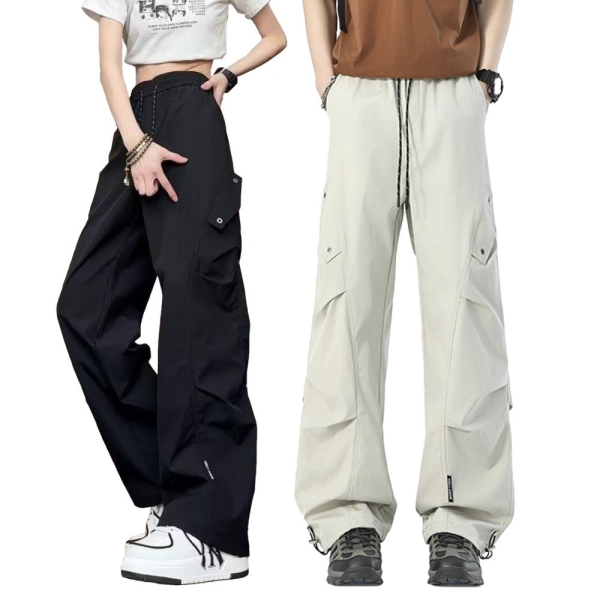 [山野行者]MW-7799防潑水時尚有型男女戶外郊山傘兵褲/褲管可調/寬鬆版/超高cp值