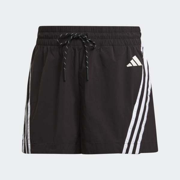 Adidas AEROREADY 女裝 短褲 慢跑 休閒 寬鬆 彈性腰 吸濕排汗 黑【運動世界】GP7340