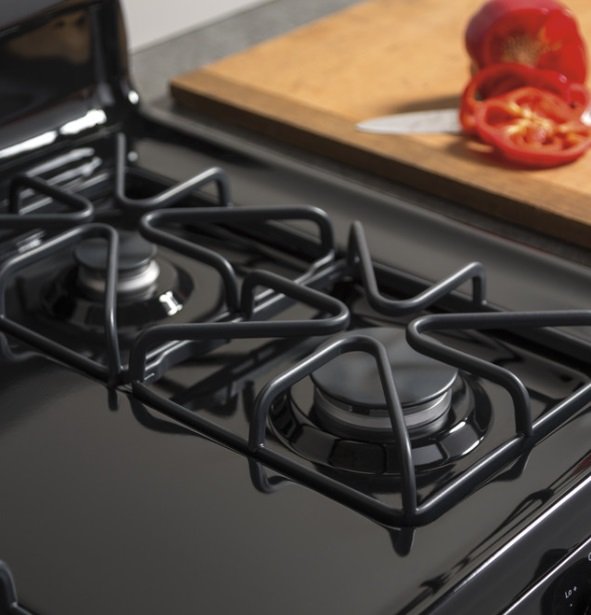 【歡迎殺價-貨到付款】GE爐連烤JGBS60REKSS不銹鋼門板四口瓦斯爐面烤箱(瓦斯)