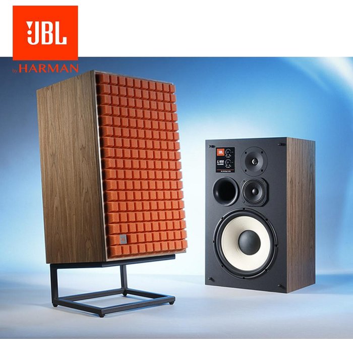 展示品出清 JBL 英大L100 Classic 橘色網罩書架喇叭 不含立架 英大公司貨保固