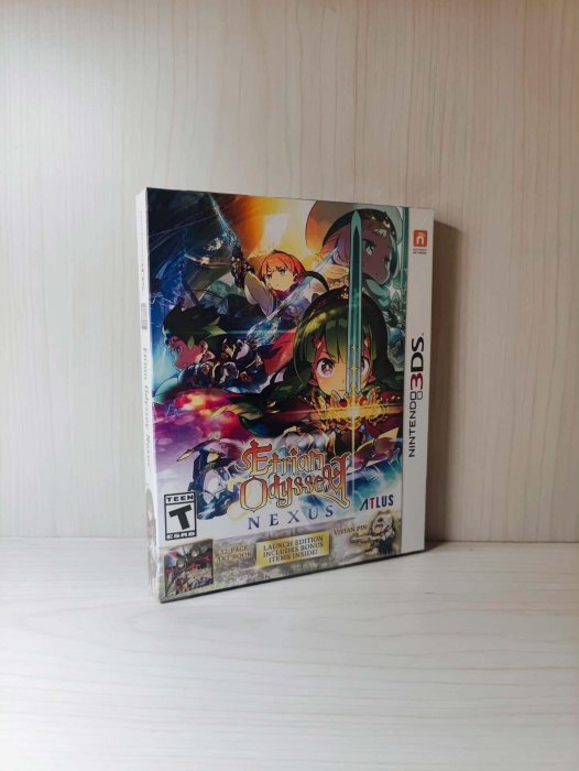 全新未拆封的世界樹迷宮X限定版3DS遊戲，嚴選任天堂現貨世界樹迷宮X