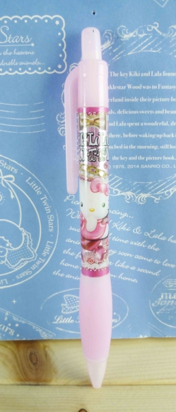 【震撼精品百貨】Hello Kitty 凱蒂貓~KITTY原子筆-寶石圖案