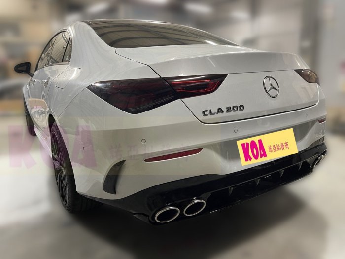賓士 BENZ W118 CLA CLA250 改裝 CLA45 前保桿 後保桿 側裙 水箱罩 素材 總成