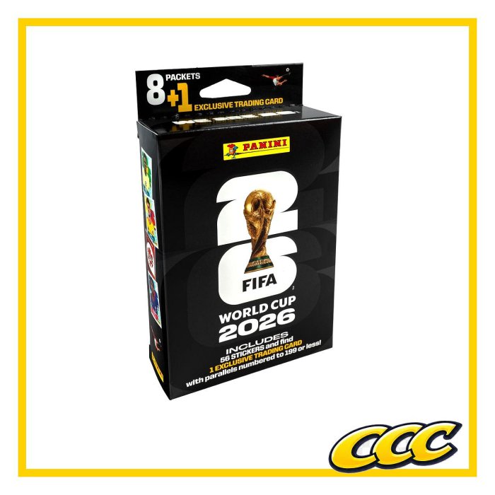 現貨 2026 Panini FIFA World Cup Soccer Hanger Box