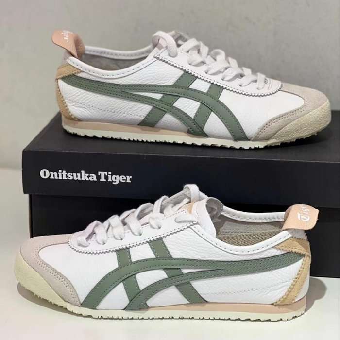 茶虎 鬼冢虎Onitsuka Tiger Mexico 66 燕麥奶茶鬼冢虎多色男女