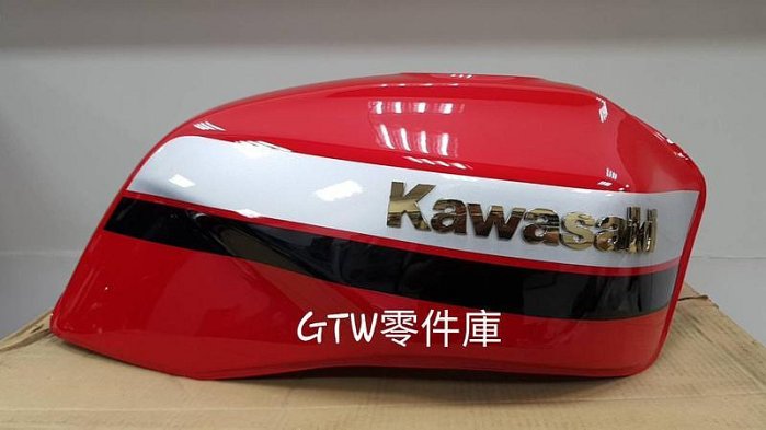 《GTW零件庫》川崎 KAWASAKI ZRX1200 男子漢 油箱 油桶 紅白黑配色 庫存新品 化油器版本可用