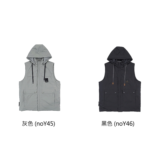 KANGOL 連帽背心 保暖背心外套 多口袋 中性款 65551483