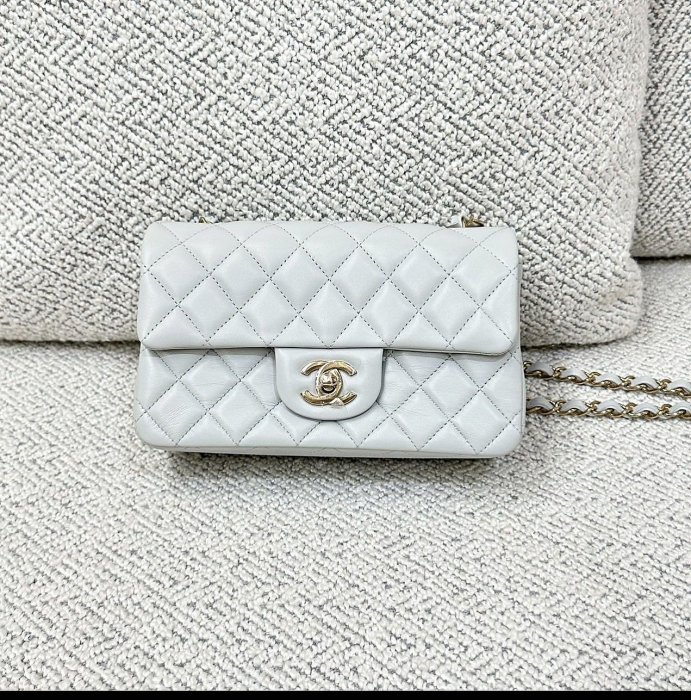 CHANEL 灰色 CF20  現貨在台