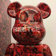 BEETLE BE@RBRICK 蜷川實花ROSE 紅玫瑰MIKA NINAGAWA 100 400
