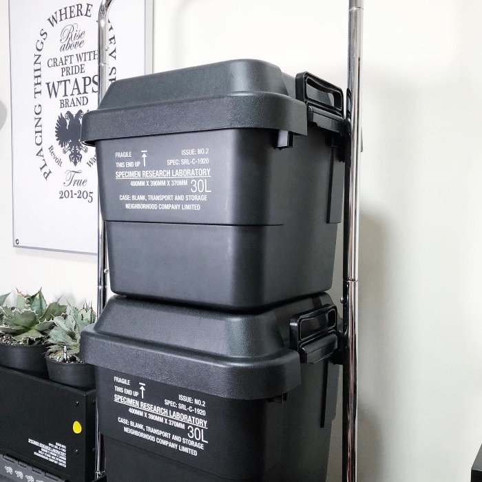 家具・インテリア NEIGHBORHOOD SRL-BOX P-TRUNK CARGO 30L NEIGHBORHOOD SRL.BOX 30L/P-TRUNK CARGO