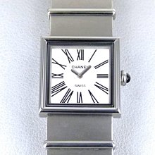 【一元起標】CHANEL香奈兒(22mm) H0827全不鏽鋼女用石英精品腕錶