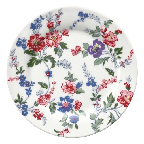 丹麥GreenGate Isobel white 餐盤20.5cm