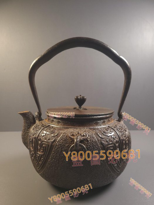 茶道具 饕餮紋 建水 古銅 龍文堂製(K-LC951) 茶道具 饕餮紋 建水 古銅 龍文堂製(K-LC951)