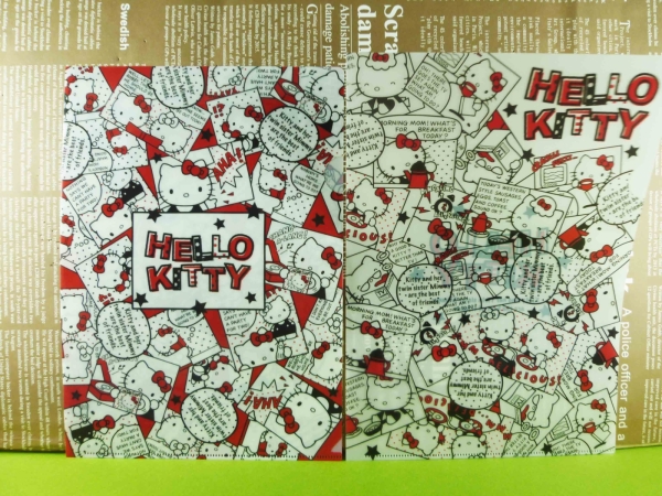 【震撼精品百貨】Hello Kitty 凱蒂貓~2入檔案夾~漫畫【共1款】
