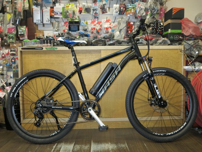 【冠鑫自行車】HASA ECOM 26吋 SHIMANO 7速 鋁合金 電動輔助車 電動車 登山車 電輔車 黑色 高雄