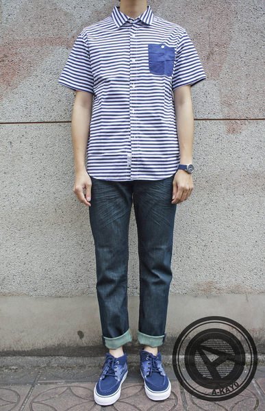 【A-KAY0】LEVIS 美版【508-0329】RINSED PLAYA 錐形牛仔褲 藏青