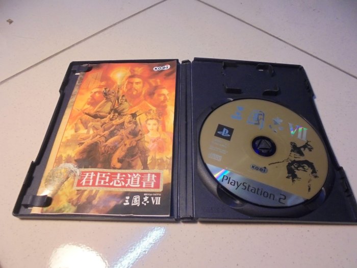 PS2 三國志7/三國志七/三國志VII 日文版直購價700元桃園《蝦米小