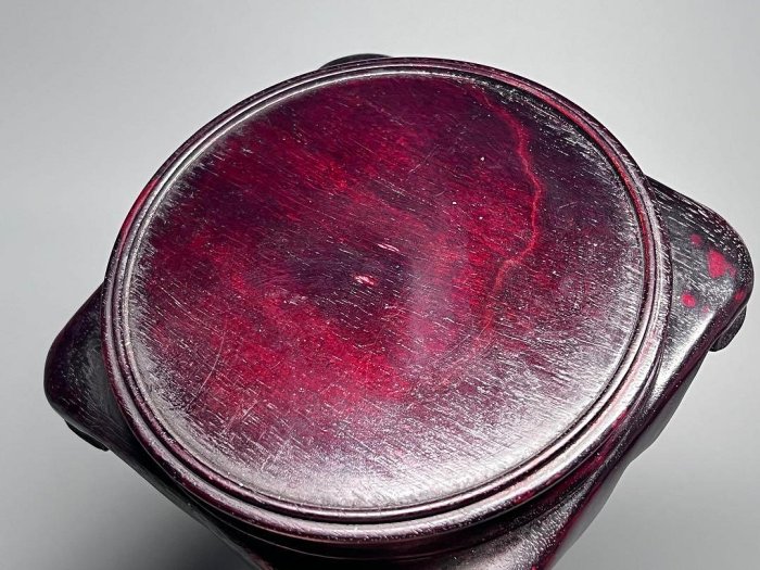 ④古美術唐木紫檀底座香爐台花台瓶座飾台木製素工木座佛像台| Yahoo拍賣