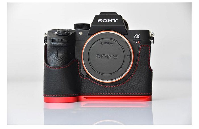 適用于索尼微單A7M3真皮底座A73相機包皮套A9 A7R3微單半套保護殼