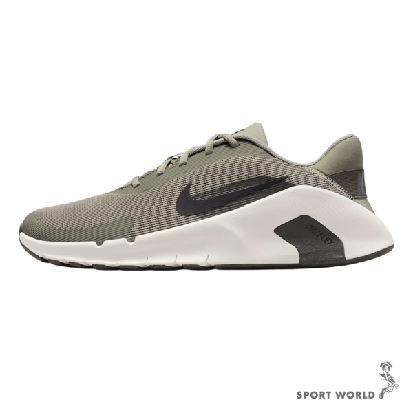 Nike 訓練鞋 男鞋 健身 Flex Train 灰綠【運動世界】HV9972-301