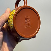 顧景舟漢鐸紫砂壺·大紅袍朱泥?六八老料?泥繪花卉壺身嚴選推薦收藏大紅