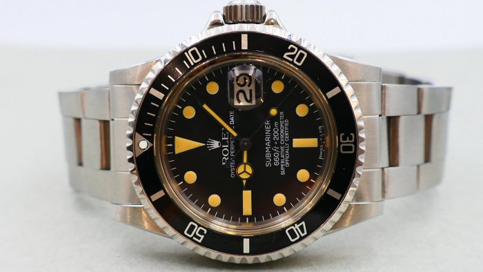 【美好時光】1970年份膏藥面勞力士ROLEX 1680單錶一隻( 5513 1665參考)