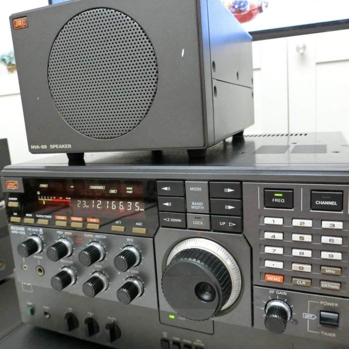 JRC 日本無線NRD-525業務用短波受信機( Denon luxman sony