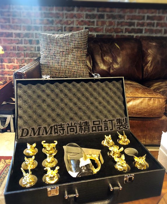 DMM 莫桑鑽 石 流星鑽12生肖杯子/一口杯/shot杯/茶杯/bmw/benz/藍芽喇叭/酒杯/紅酒杯 禮物/高腳杯 威杯 水杯 啤酒杯 十二生肖杯子