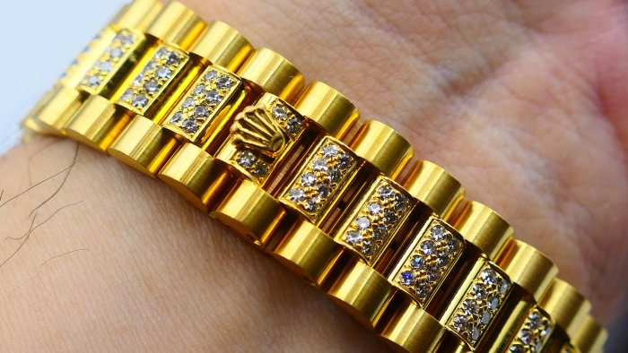 【美好時光】個人收藏釋出!ROLEX勞力士漸層紅18038超美品! ( 1803 18238 118238參考)