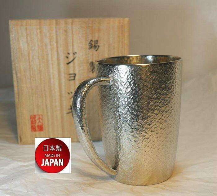 錫製杯洗　17cm　428g OSAKA SUZUKI~日本製造~jb1~大阪錫器~17-3-1~純錫杯~啤酒杯~300ml~超取