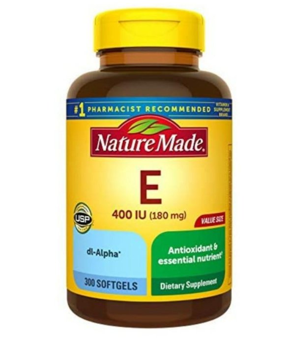 【美國原裝預購】 Nature Made 萊萃美 維生素E 300顆膠囊 代購服務非銷售