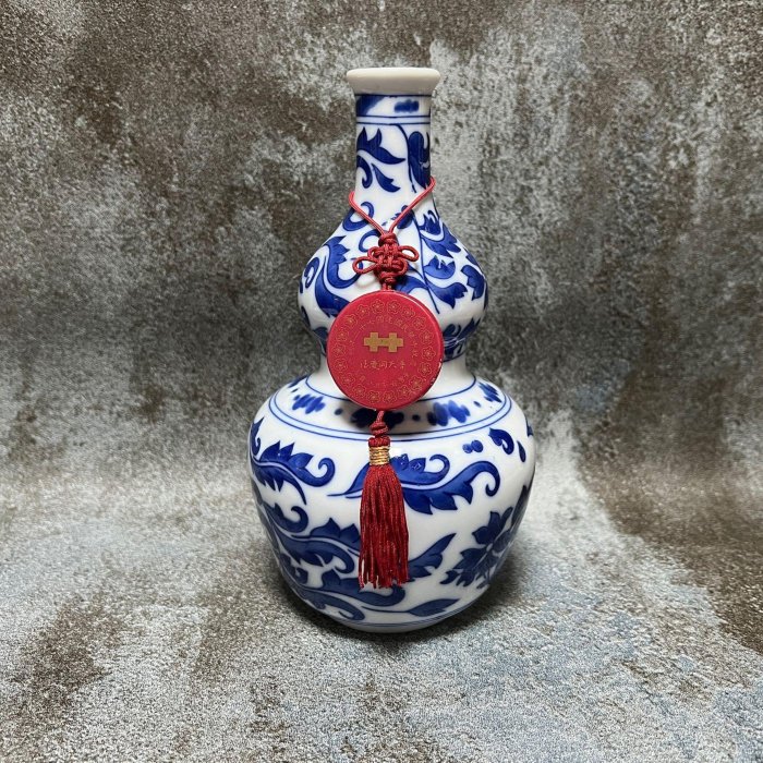 仿國立故宮博物院藏品青花花卉葫蘆瓶台灣菸酒公賣局（無蓋） | Yahoo拍賣