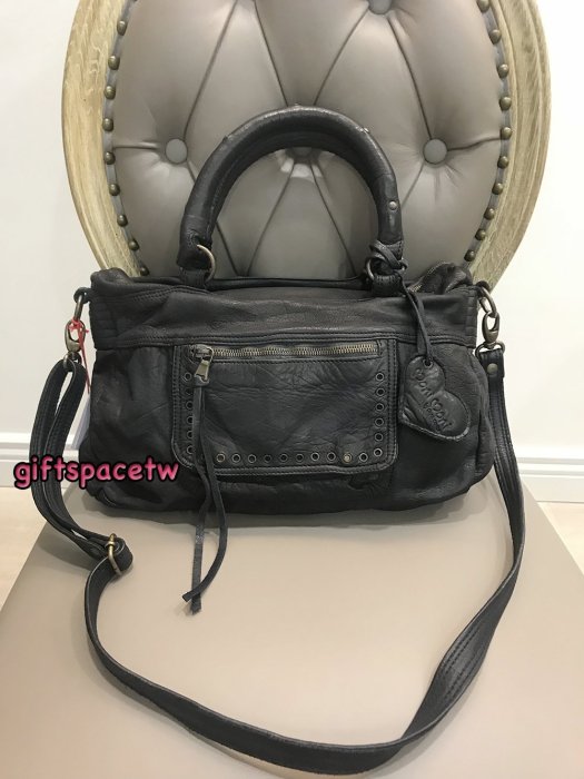 潔西卡艾巴最愛 moni moni splendor black 手提肩背斜背三用包 黑色 現貨