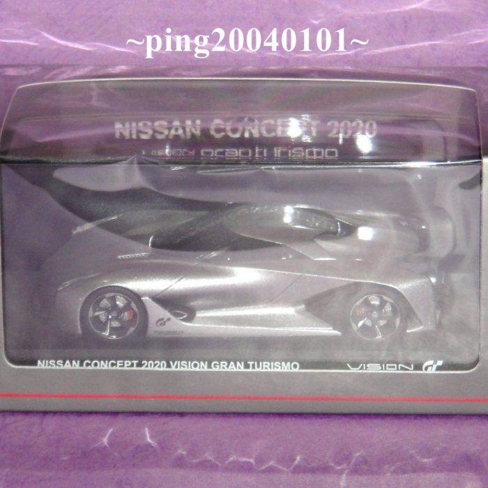 ☆小瓶子玩具坊☆Nissan Concept 2020 Vision Gran Turismo 特殊設計1