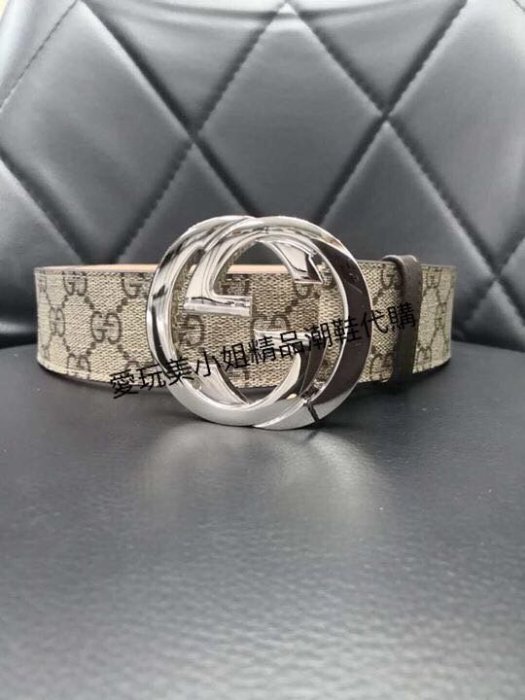gucci  GG皮帶  男款